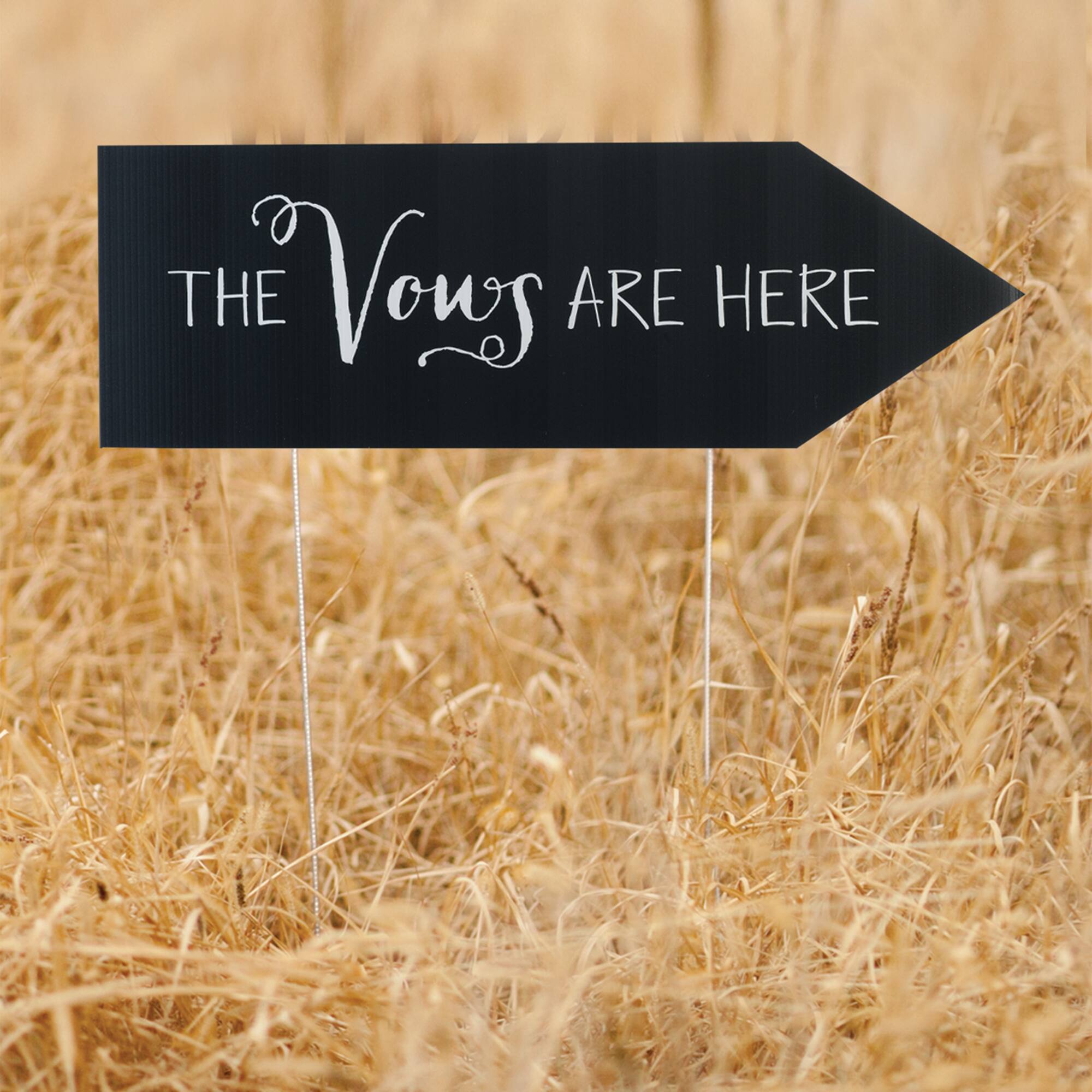Hortense B. Hewitt Co.™ Vows are Here Yard Sign